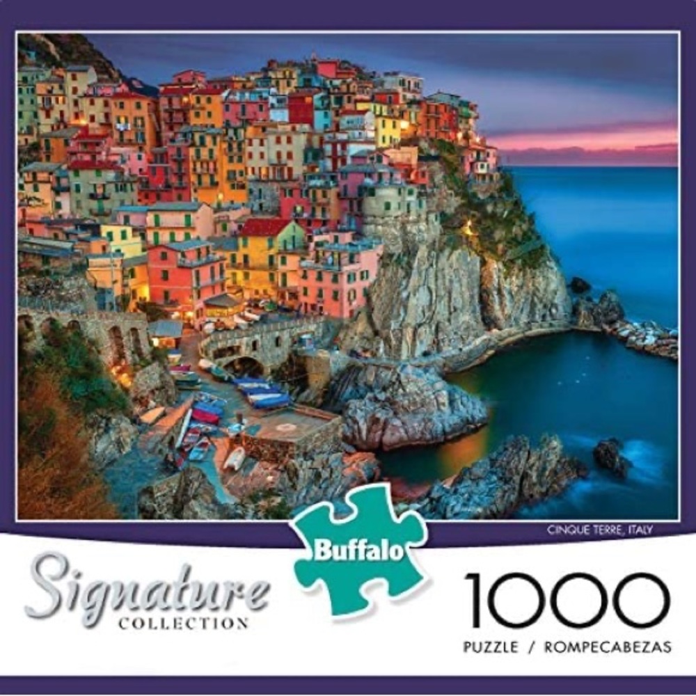 Buffalo Signature Collection 1000 Piece Puzzle of Cinque Terre, Italy